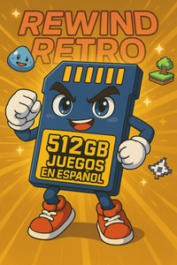 SD +4200 JUEGOS ESPAÑOL RG556 512GB